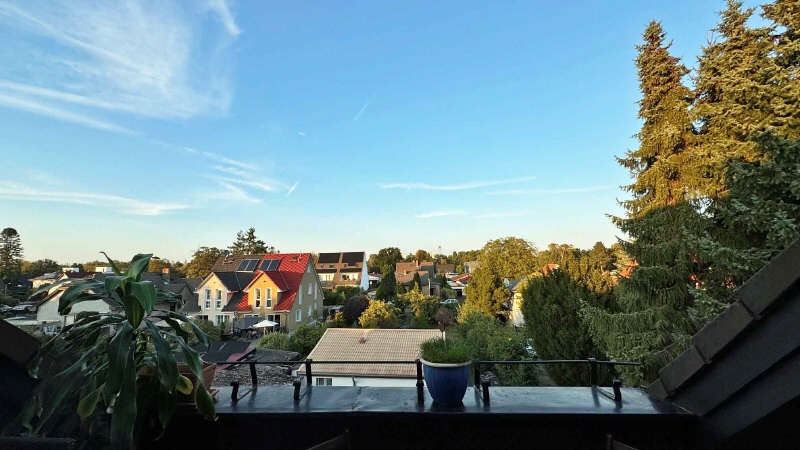 Terrassenblick